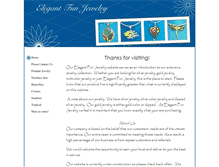 Tablet Screenshot of elegantfunjewelry.com